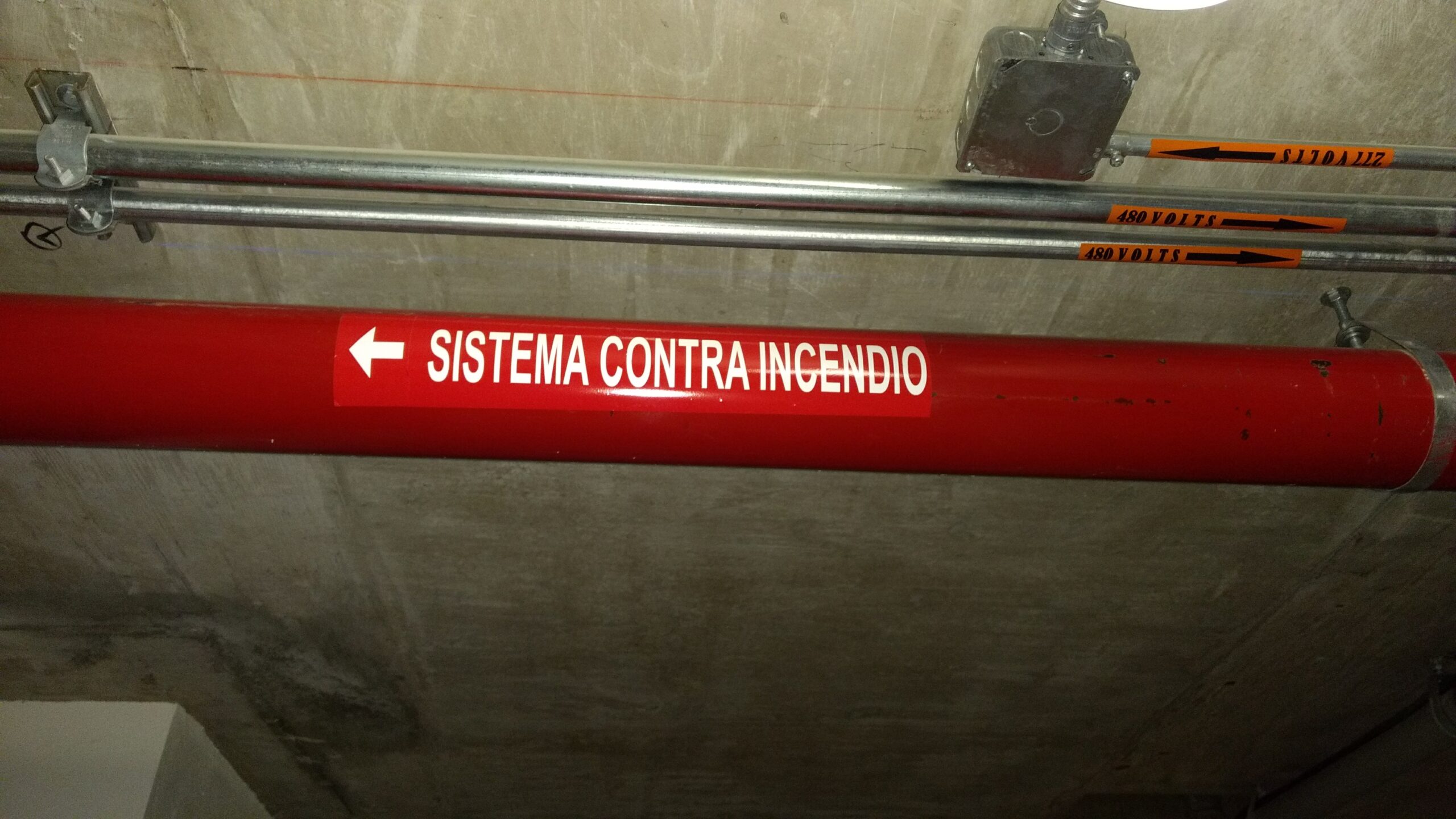 sistema contra incendio